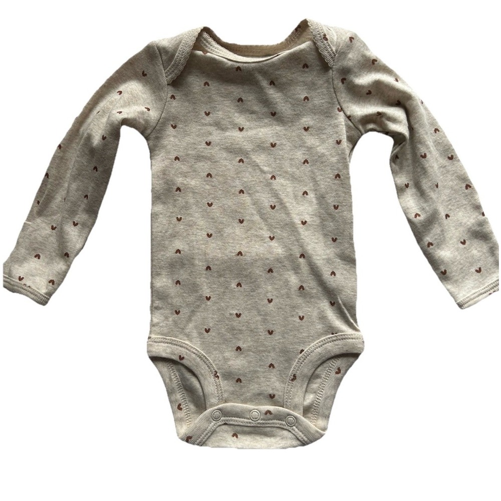 Carters Baby Girls Boys  Long Sleeve 100% Cotton One Piece 3 Months Bundle‎ Save